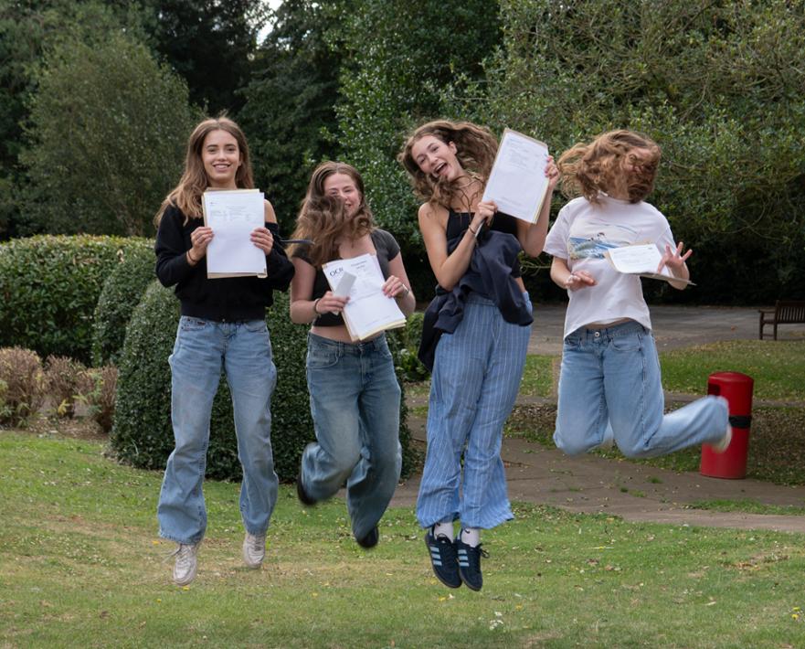 ALevel Results 2024 - DSC05243